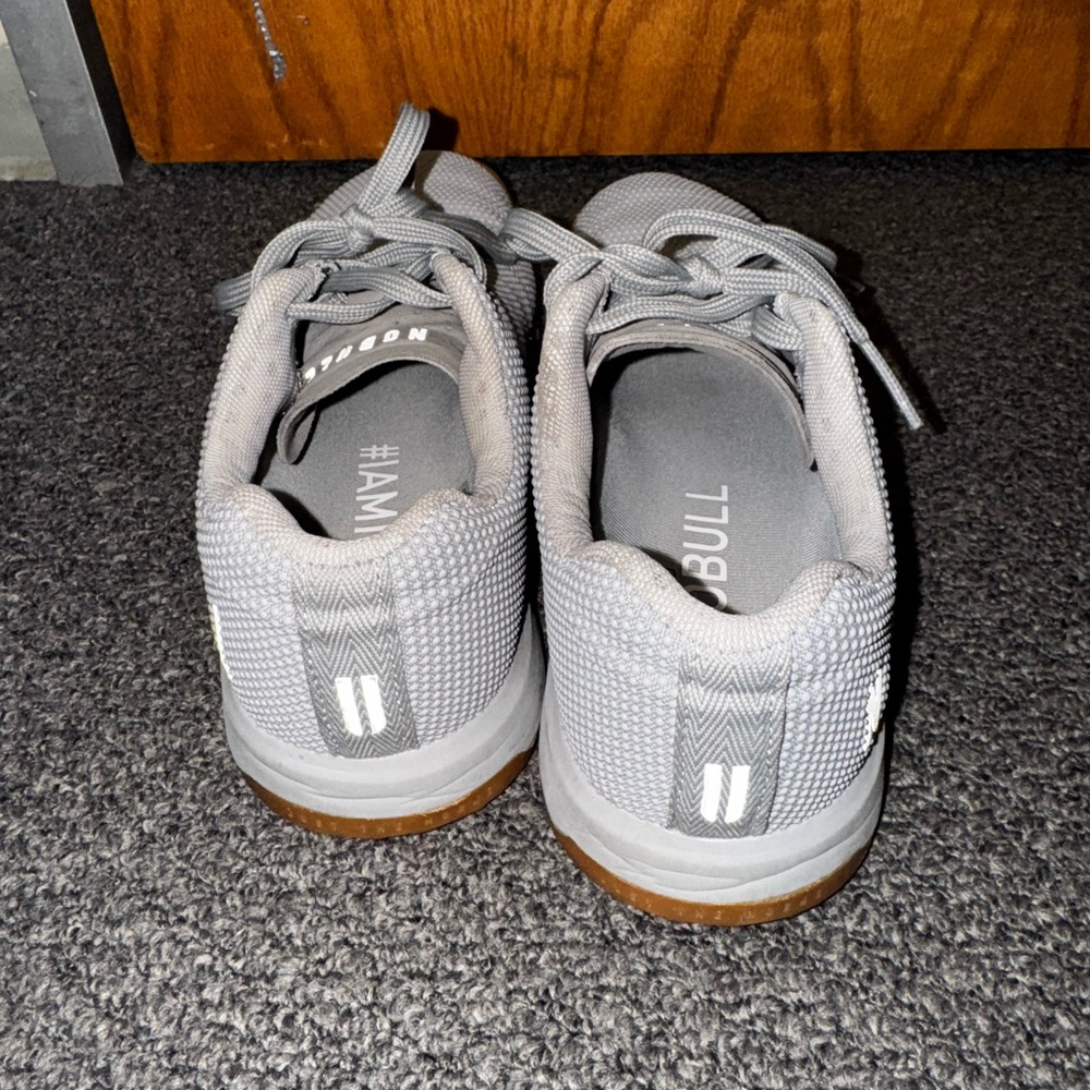 NOBULL Light Gray Knit Training Shoe with Gum Outsole - Picture 8 of 13